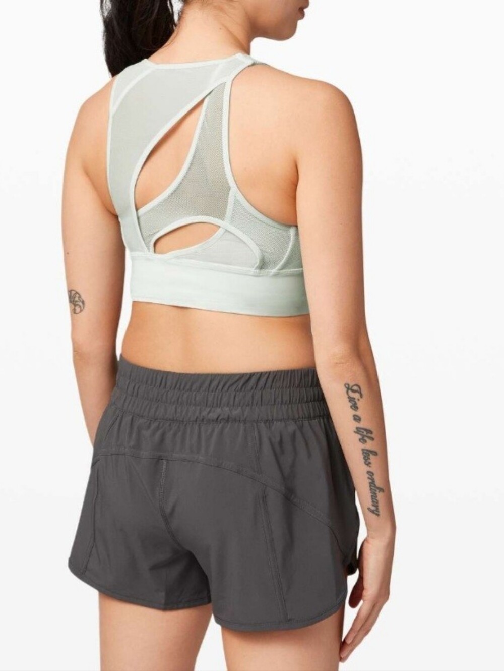 Lululemon Set Challenger Bra Island Mist Size 4